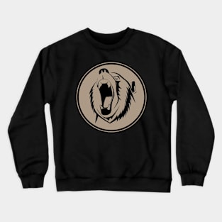 Logo bear brown Crewneck Sweatshirt